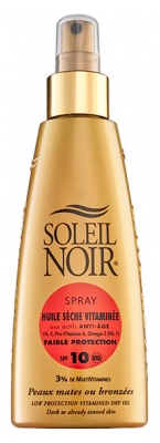 Soleil Noir Olio Secco Vitaminizzato SPF10 Spray 150 ml