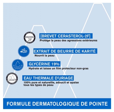 Uriage Xémose C8+ Huile Lavante Anti-Grattage 200 ml