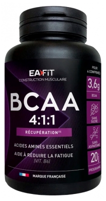 Eafit Spieropbouw BCAA 4:1:1 80 Tabletten