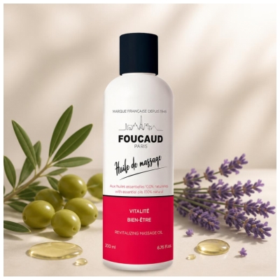 Foucaud Atgaivinantis Masažo Aliejus 200 ml