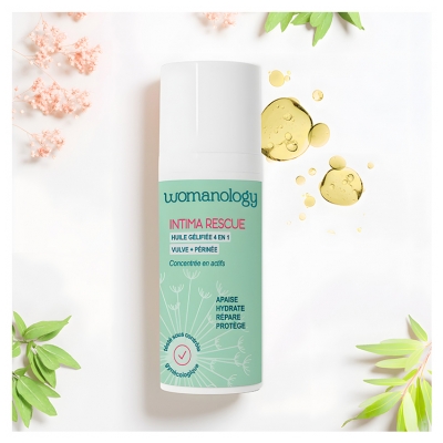 Womanology Intima Rescue Huile Gélifiée 4en1 Vulve + Périnée 50 ml