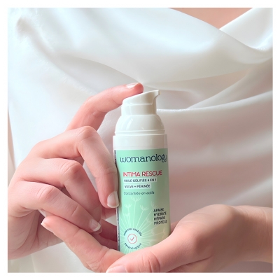 Womanology Intima Rescue Huile Gélifiée 4en1 Vulve + Périnée 50 ml