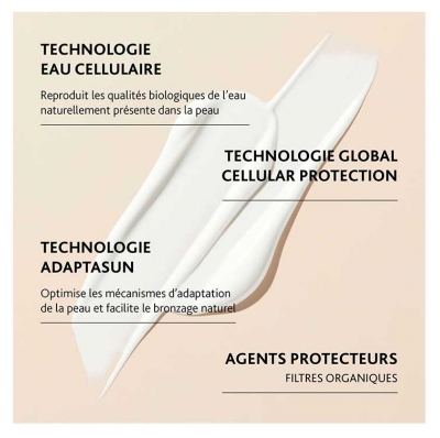 Institut Esthederm Adaptasun Soin Hydra-Protecteur Visage Soleil Fort 50 ml
