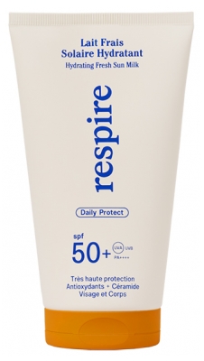 Respire vlažilno sveže mleko za sončenje SPF50+ 150 ml