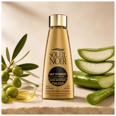 Soleil Noir Vitaminized Ultra Tanning Milk Without Filter 150 ml