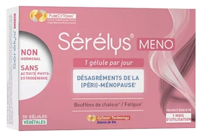 Sérélys Meno Besvär vid (Peri)menopaus 30 Kapslar