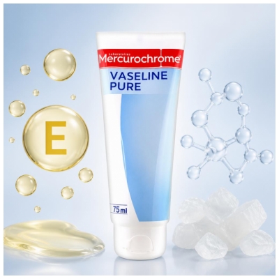Mercurochrome Vaseline Pur 75 ml