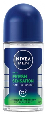Nivea Men Fresh Sensation Déodorant Anti-Transpirant 72H Roll-On 50 ml