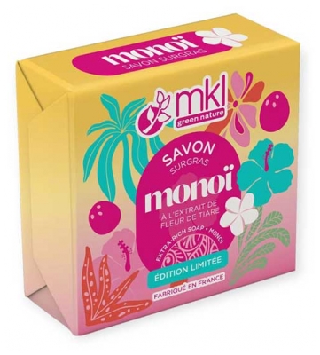 MKL Green Nature Monoï Savon Surgras 100 g