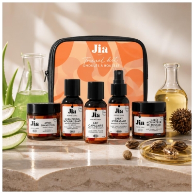 Jia Paris Travel Kit Cheveux Ondulés à Bouclés