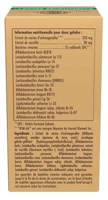 Solgar Probiotici Mood+ Benessere Mentale Anti-Stress 60 Capsule