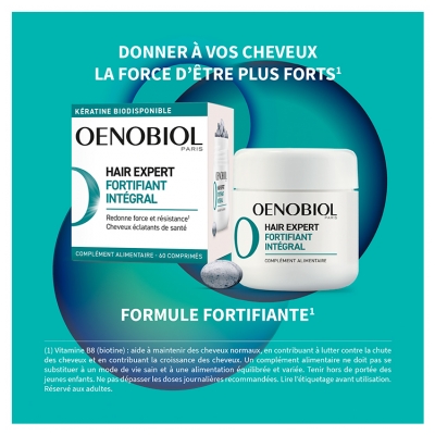 Oenobiol Hair Expert Fortifiant Intégral 60 Comprimés