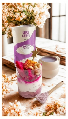 Ube Latte Bio Ube pulveris 100 g