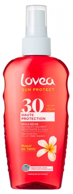 Lovea Olio Secco Monoï de Tahiti Alta Protezione SPF30 150 ml