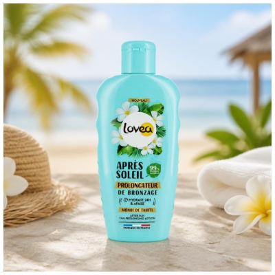 Lovea Ruskettumisen pidentäjä auringonoton jälkeen Monoi de Tahiti 150 ml
