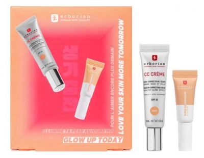 Erborian CC Crème alla Centella SPF30 Doré 15 ml + Super BB Concealer SPF25 Doré 3 ml