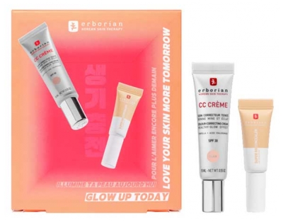 Erborian CC Crème à la Centella SPF30 Clair 15 ml + Super BB Concealer SPF25 Nude 3 ml