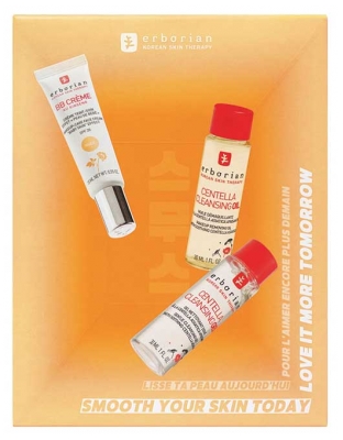 Erborian BB Cream au Ginseng 15 ml + Double Cleansing - Colour: Nude