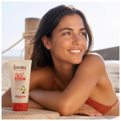Lovea Sun Protect Feuchtigkeitsspendende Sonnenmilch SPF50+ 150 ml