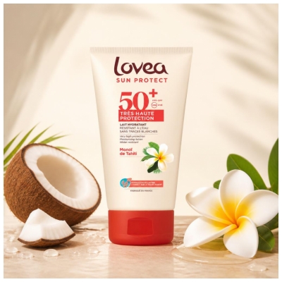 Lovea Sun Protect Feuchtigkeitsspendende Sonnenmilch SPF50+ 150 ml