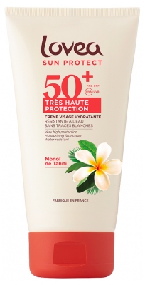 Lovea Sun Protect Crème Visage Hydratante SPF50+ 50 ml