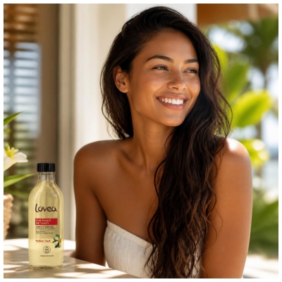 Lovea Pur Monoï de Tahiti Tiaré Corps et Cheveux 100 ml