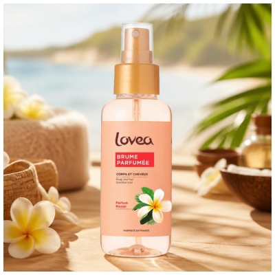 Lovea Geparfumeerde Nevel Monoï Lichaam en Haar 100 ml