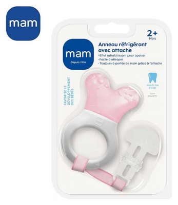 MAM Mordedor Refrigerante com Clipe 2 Meses e +