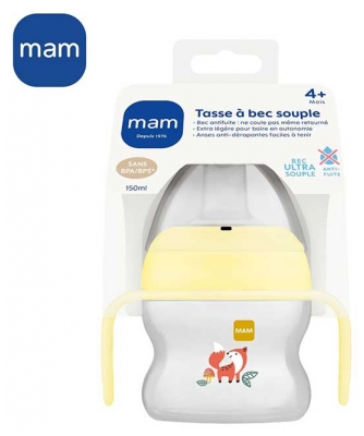 MAM Taza con Boquilla Flexible 150 ml 6 Meses y +