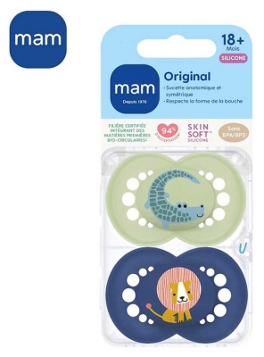 MAM 2 Original Gyvūnėlių čiulptukai 18 mėnesių ir vyresniems