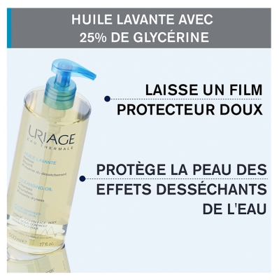 Uriage Derm-Phy Huile Lavante 1 L