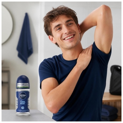 Antyperspirant w kulce Nivea Cool Kick 72H 50 ml