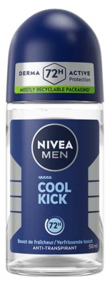 Nivea Cool Kick 72H Anti-Perspirant Deodorant Roll-On 50 ml