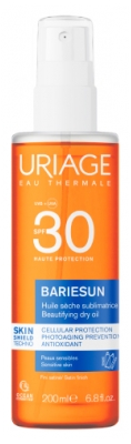 Uriage Bariésun Tør Olie SPF30 200 ml
