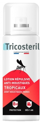 Tricosteril Lotion Répulsive Anti-Moustiques Tropicaux 100 ml