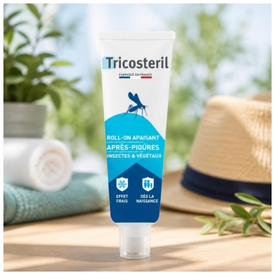 Tricosteril Roll-On Apaisant Après-Piqûres 15 ml
