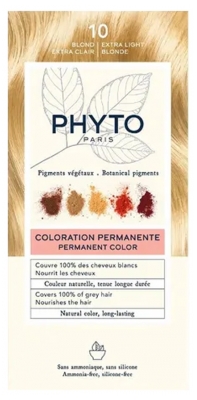 Phyto PhytoColor Permanente Färbung - Haarfärbung: 10 Extra-Helles Blond