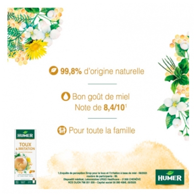 Humer Toux & Irritation 100 ml