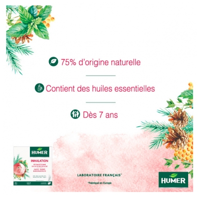 Humer Inhalation 8 Comprimés Effervescents