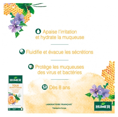 Humer Toux Sèche et Grasse 170 ml