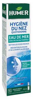 Humer Higiene Diaria de la Nariz con Agua de Mar 100 ml