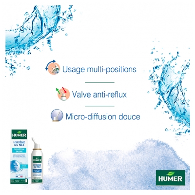 Humer Hygiène du Nez Quotidienne Eau de Mer 100 ml