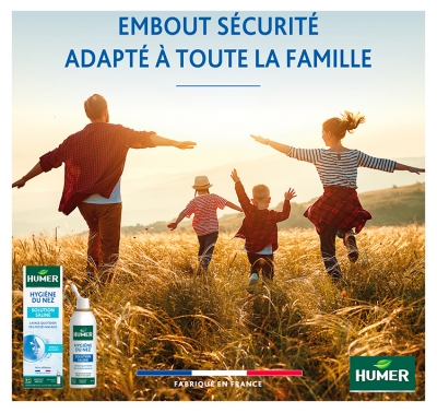 Humer Hygiène du Nez Quotidienne Eau de Mer 100 ml