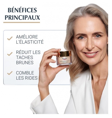 Eucerin Hyaluron-Filler + Elasticity Soin de Jour SPF30 50 ml + Crème Mains Anti-Taches & Anti-Âge SPF30 75 ml