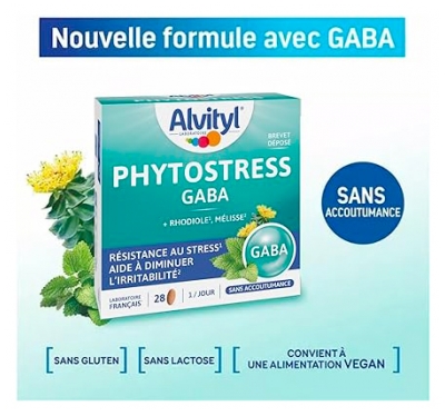 Alvityl Phytostress GABA 28 Comprimés