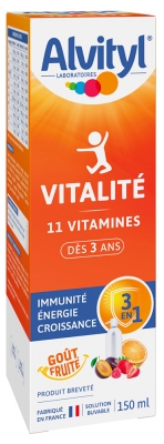 Alvityl Vitalitate Soluție Orală 11 Vitamine 150 ml