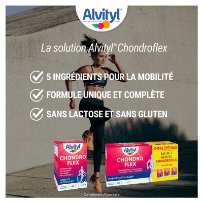 Alvityl Chondro Flex Lot de 3 x 60 Comprimés