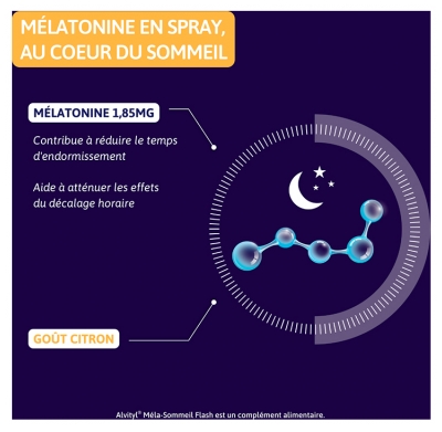 Alvityl Méla-Sommeil Flash Spray Sublingual 20 ml