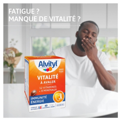 Alvityl Vitalité 40 Comprimés à Avaler