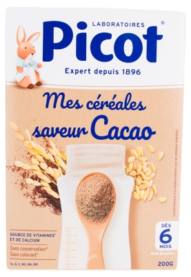 Picot I Miei Cereali Gusto Cacao Dai 6 Mesi 200 g